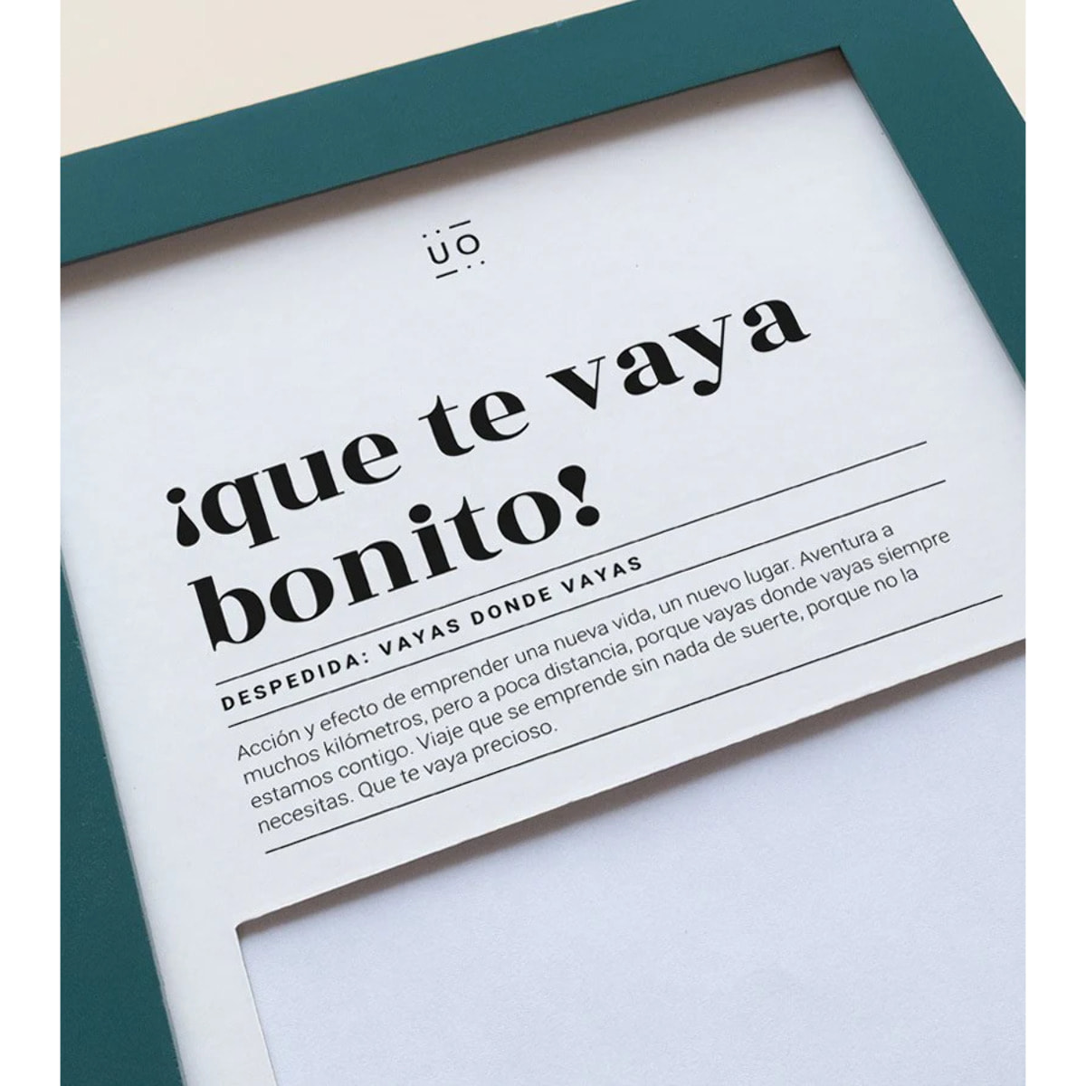 Marco Fotos "¡Que te vaya bonito!"