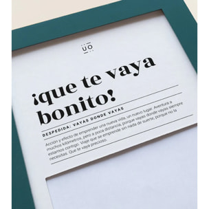 Marco Fotos "¡Que te vaya bonito!"