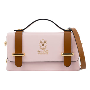Bellante Bolso bandolera Mujer.Piel auténtica Ruga