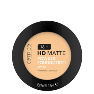 18h Hd Matte Powder Foundation - Fond de Teint Poudre Longue Tenue