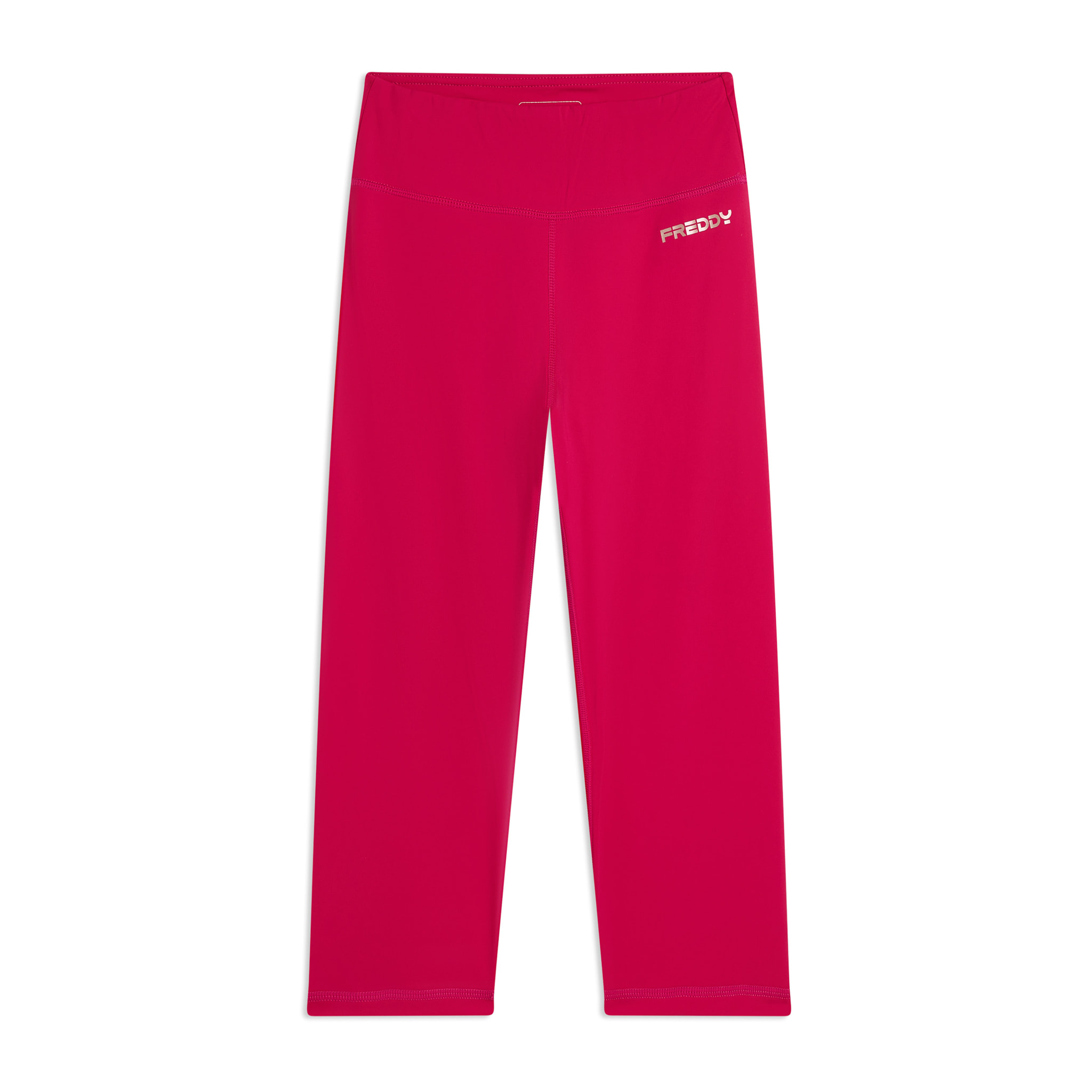 Leggings corsaro vita alta in tessuto tecnico quick dry