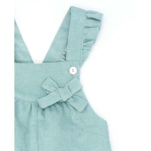 Peto menta con lazo