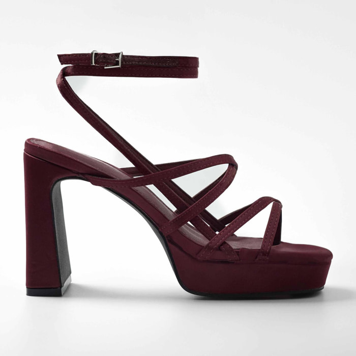 Sandalia de tacón NORI 10 cm