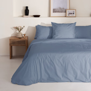 Housse de couette nordique bleue