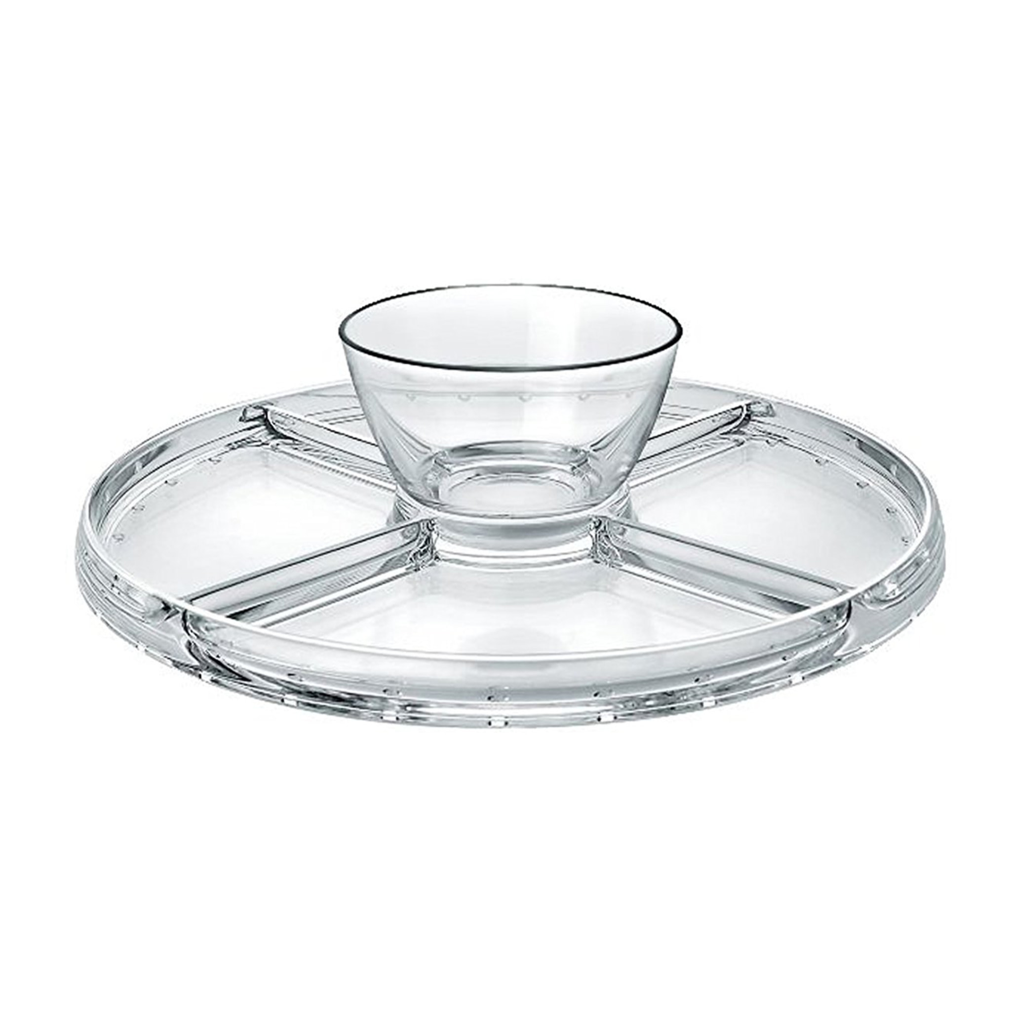 Présentoir avec cloche 4 en 1 Borgonovo – Palladio, Verre, Transparent