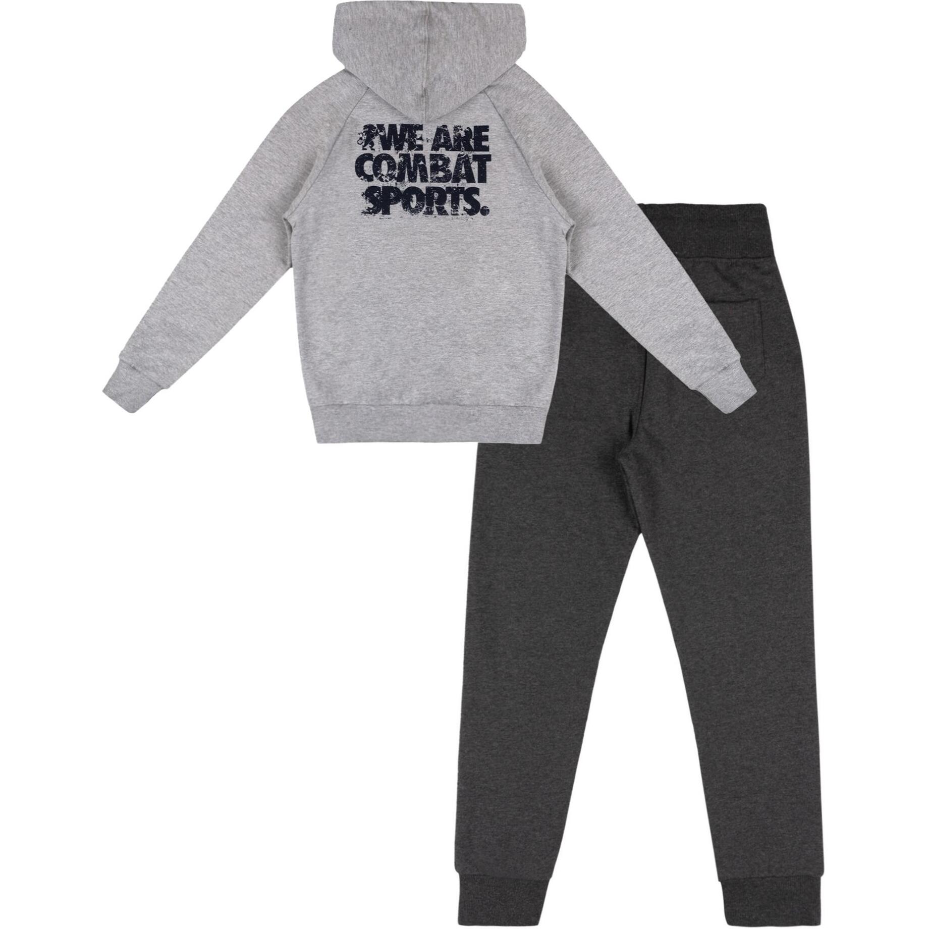 Chándal de invierno infantil WACS "Vintage" con capucha y cremallera