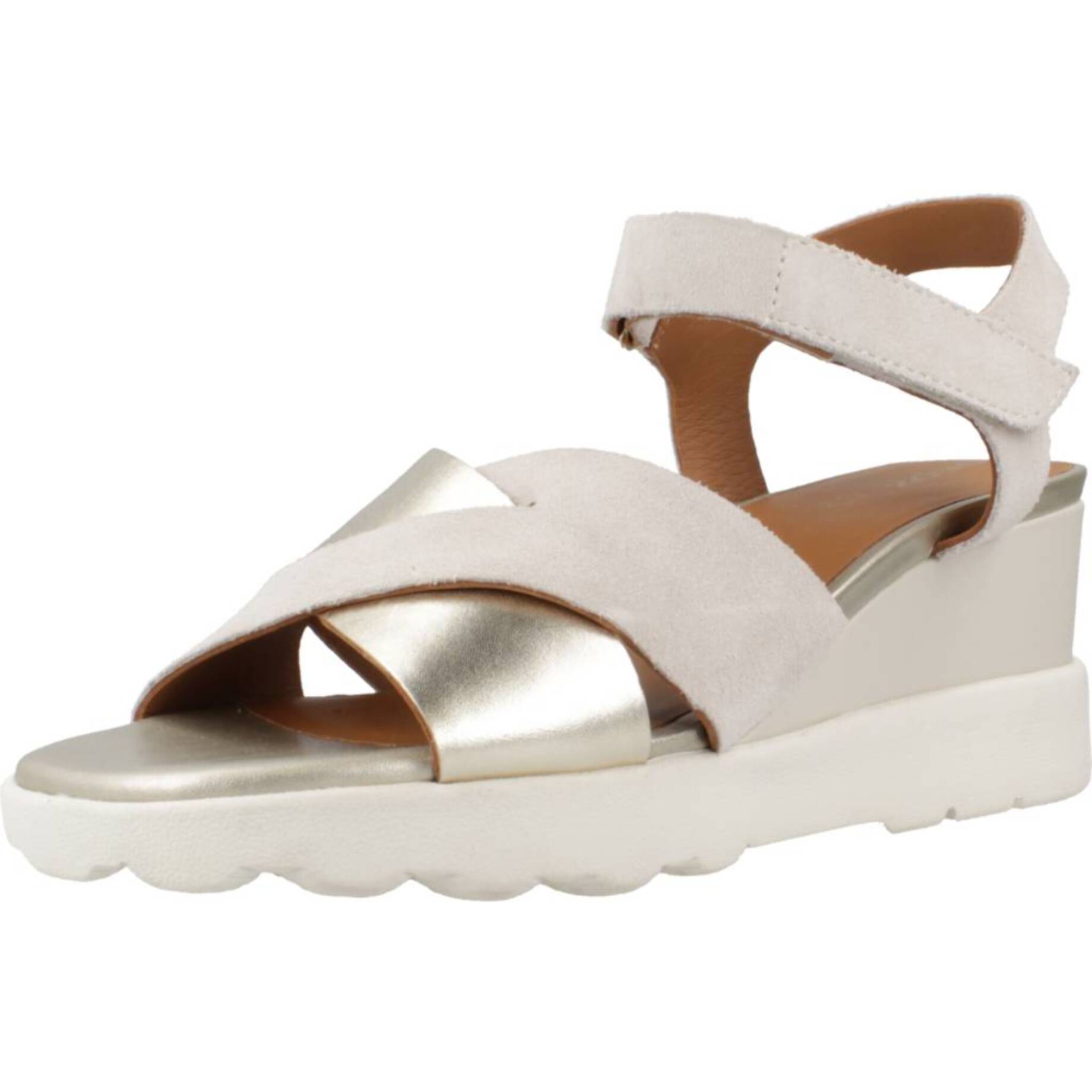 Sandalias Mujer de la marca GEOX  modelo D SPHERICA EC6 C Beige