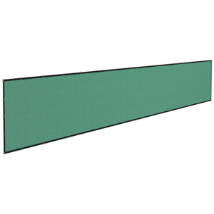 Brise-vue toile 160 g/m² renforcée avec attaches et œillets dim. 15,25L x 1,75H m