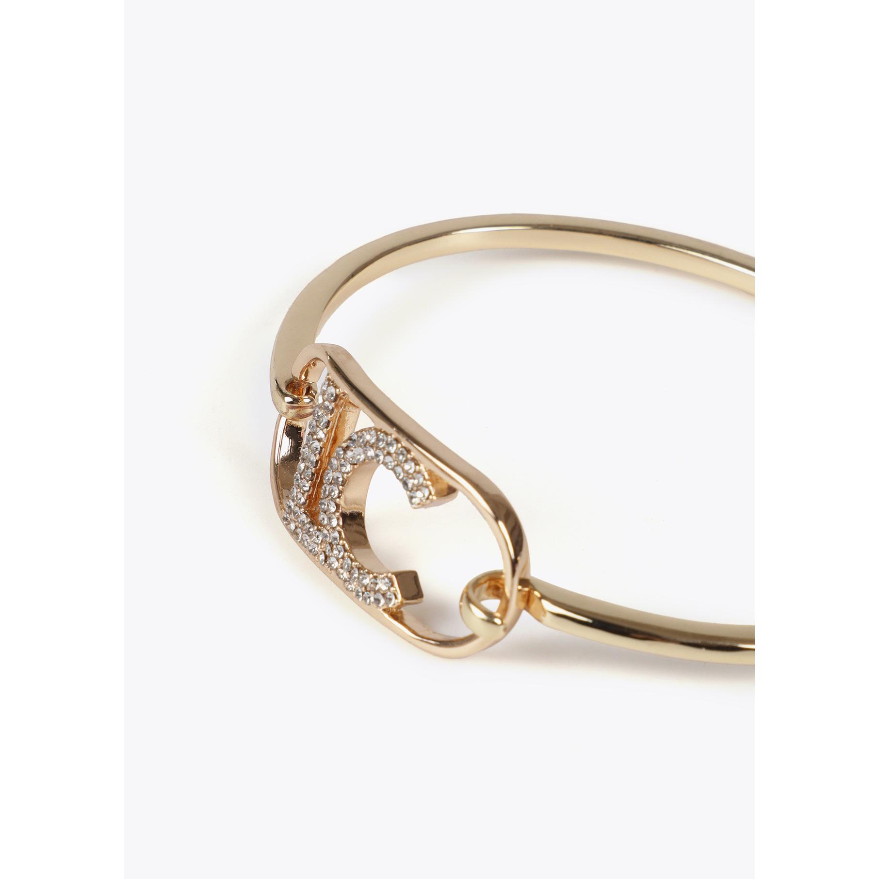 Bracciale Sottile Rigido Logo Ovale