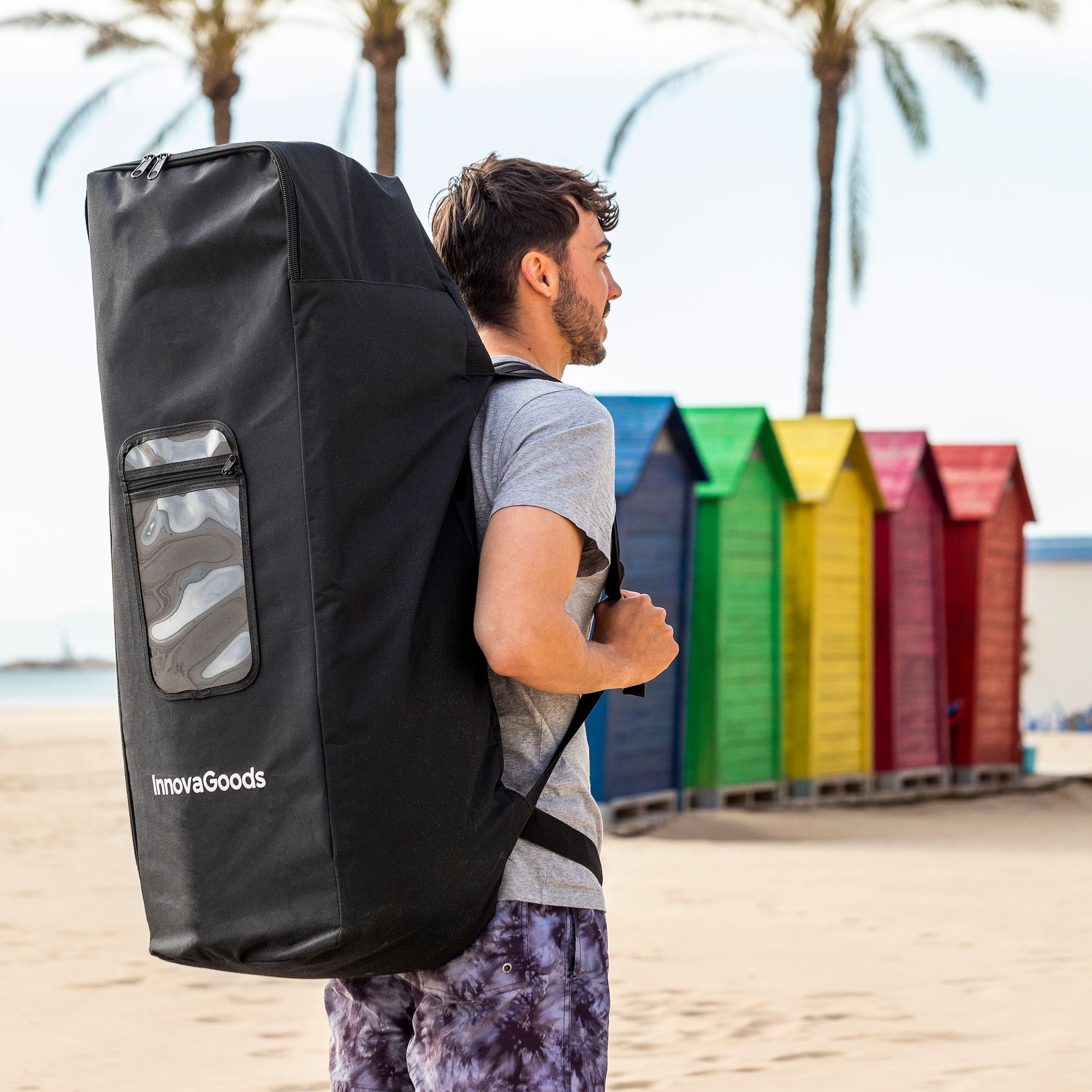 Tavola paddle Surf gonfiabile 2in1 Siros - multicolore - 320x82,5x15 cm