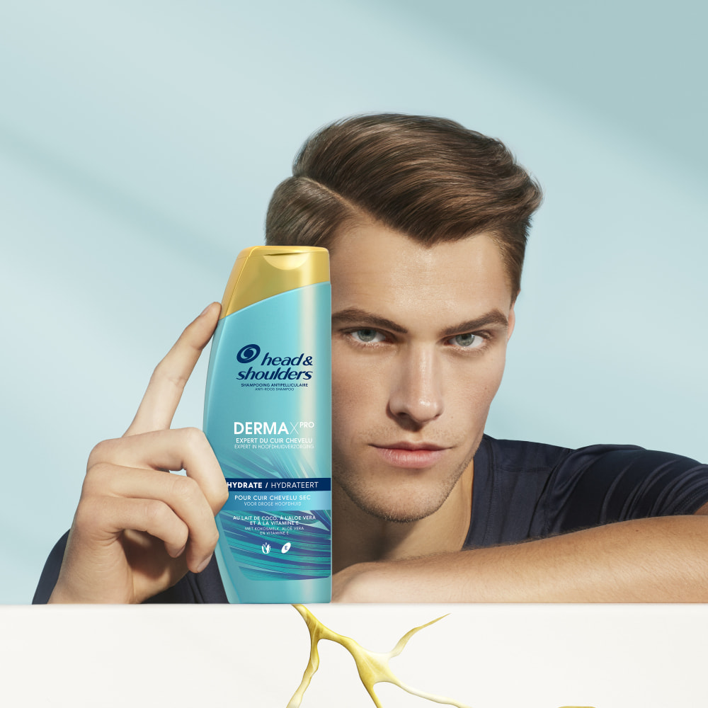 6 Shampoings Hydrate 225ml, DERMAxPRO by Head & Shoulders