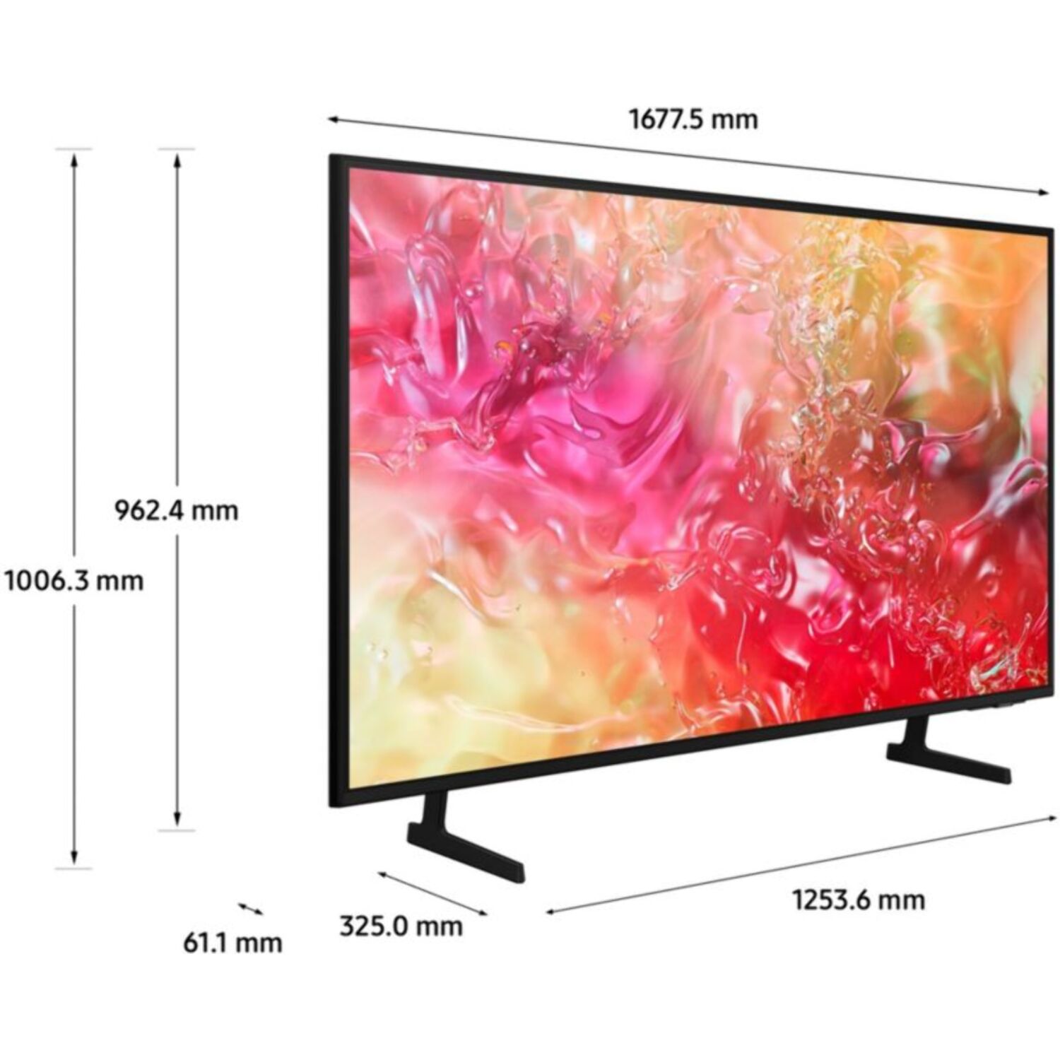 TV LED SAMSUNG TU75DU7105 2024