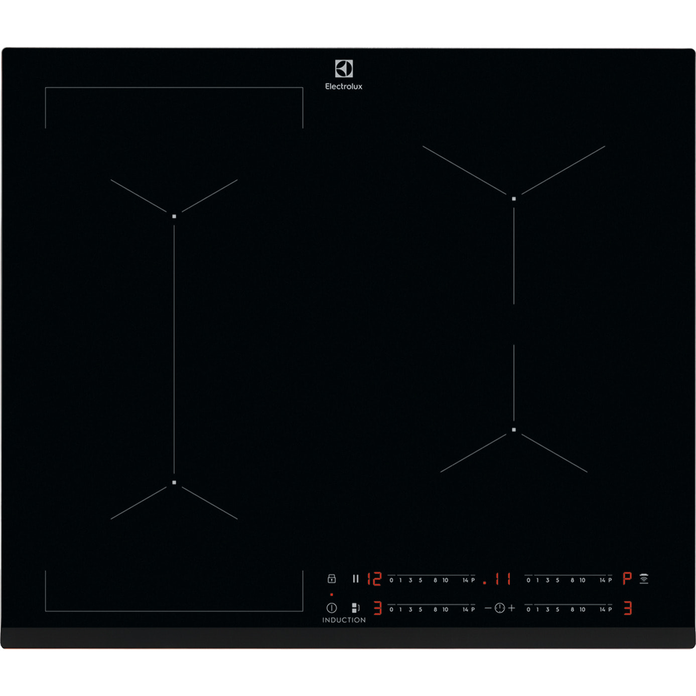 Electrolux Piano cottura ad induzione Serie 600 Bridge 60cm Y63IV443