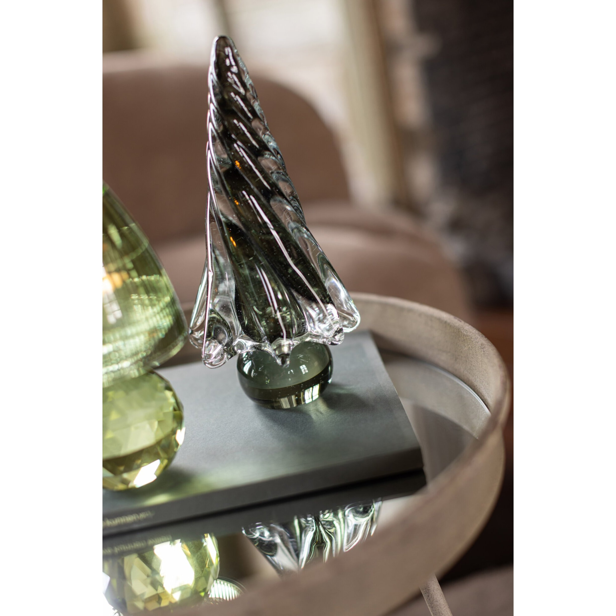J-Line Sapin de Noël - verre - vert