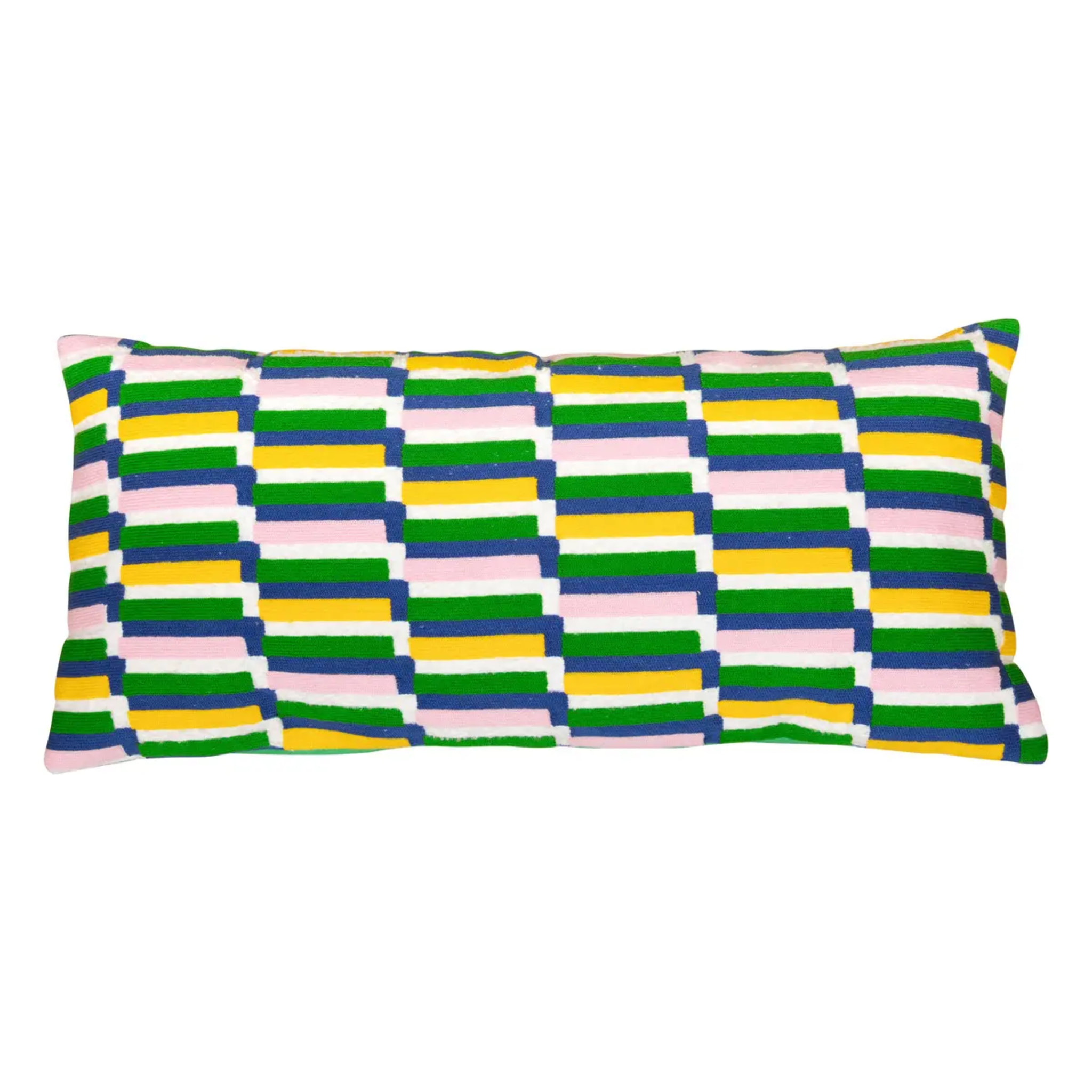 Coussin brodé "Disso" 35x75cm
