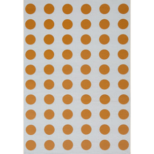 RIVIERA - Tapis intérieur/extérieur à motif pois bleu