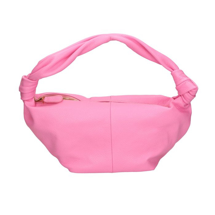 Borsa a spalla da donna In Vera pelle Made in Italy 37x20x17 cm