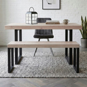 Banc bois recyclé 140 cm AUCKLAND