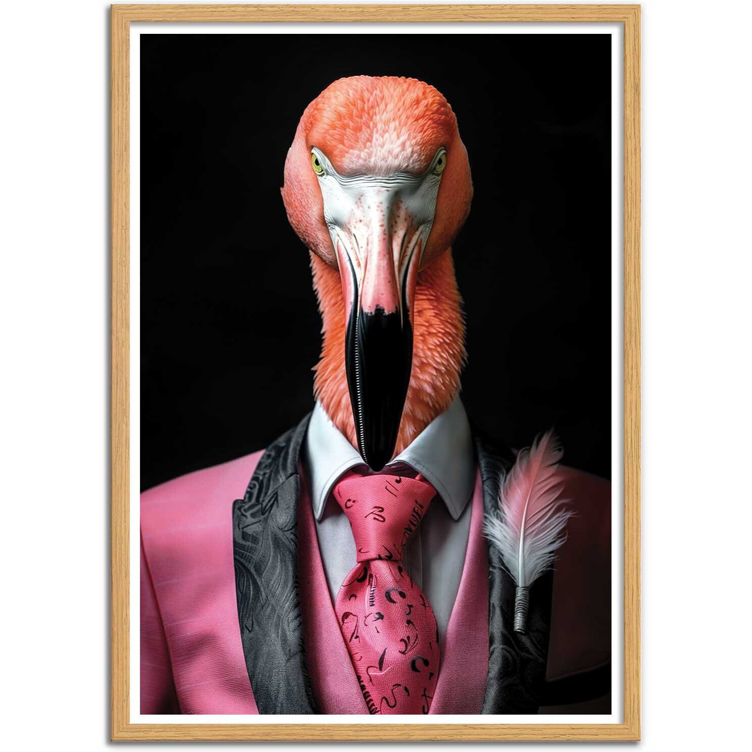 Affiche - Flamingo Wild Suits - Philippe Hugonnard