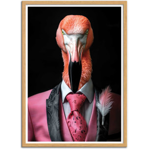 Affiche - Flamingo Wild Suits - Philippe Hugonnard