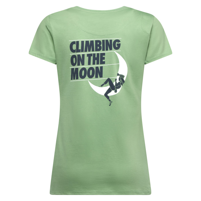Moon Rock Mujer Camiseta Escalada