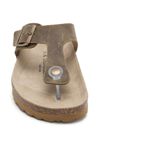 SANDALIA BABUNKERS CAQUI