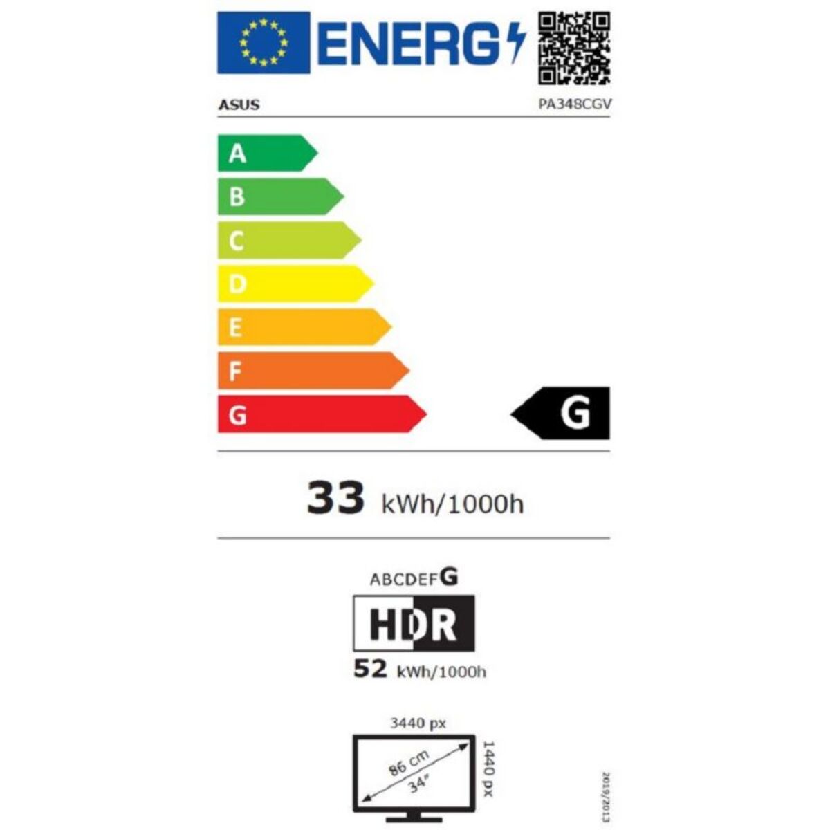 Ecran ASUS ProArt PA348CGV