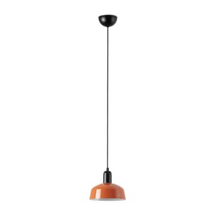 TATAWIN S metallo 1L Lampada a sospensione arancione rossastro
