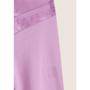 Leggings skinny con fascia logata