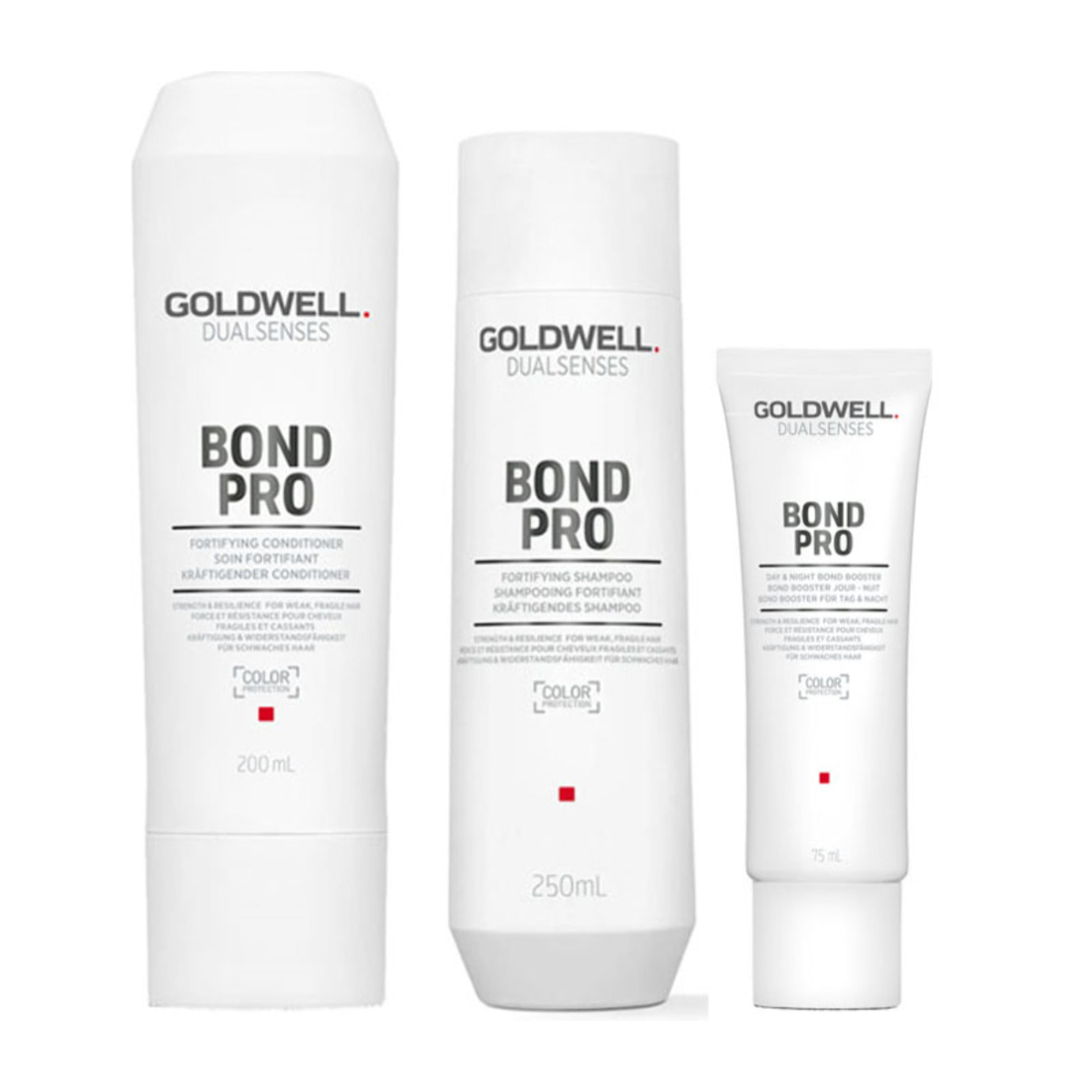 GOLDWELL Kit DS Bond Pro Shampoo250ml + Conditioner 200ml + Booster 75ml