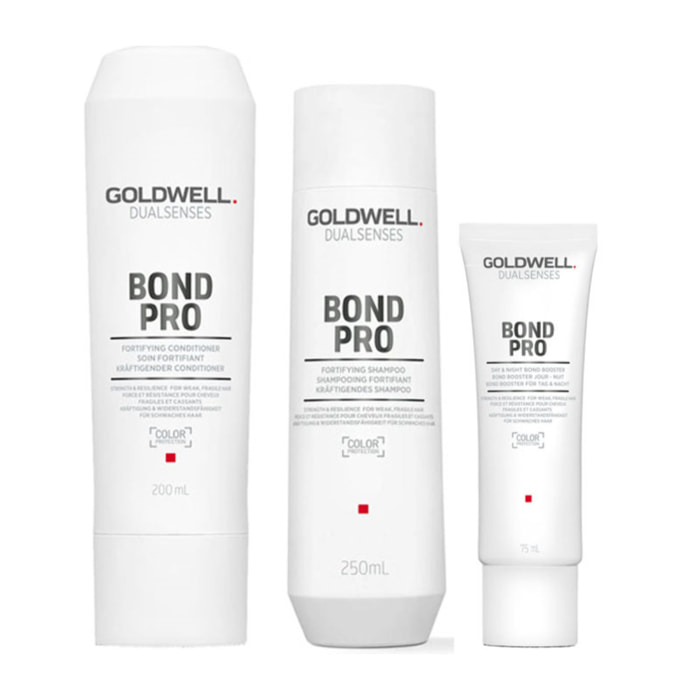 GOLDWELL Kit DS Bond Pro Shampoo250ml + Conditioner 200ml + Booster 75ml