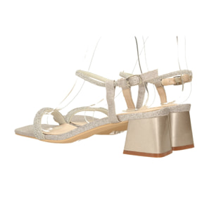 Sandali Donna Tata Italia Argentato