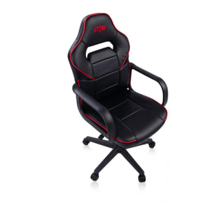 Silla gaming DRW Black Negro - Rojo DRW