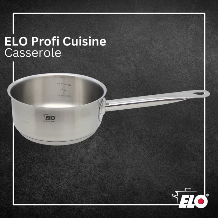Casserole en inox Elo Profi Cuisine