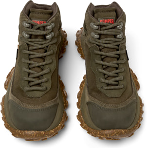 Sneaker-Bootie - CAMPER Karst Trek - Verde - Tessile tecnico
