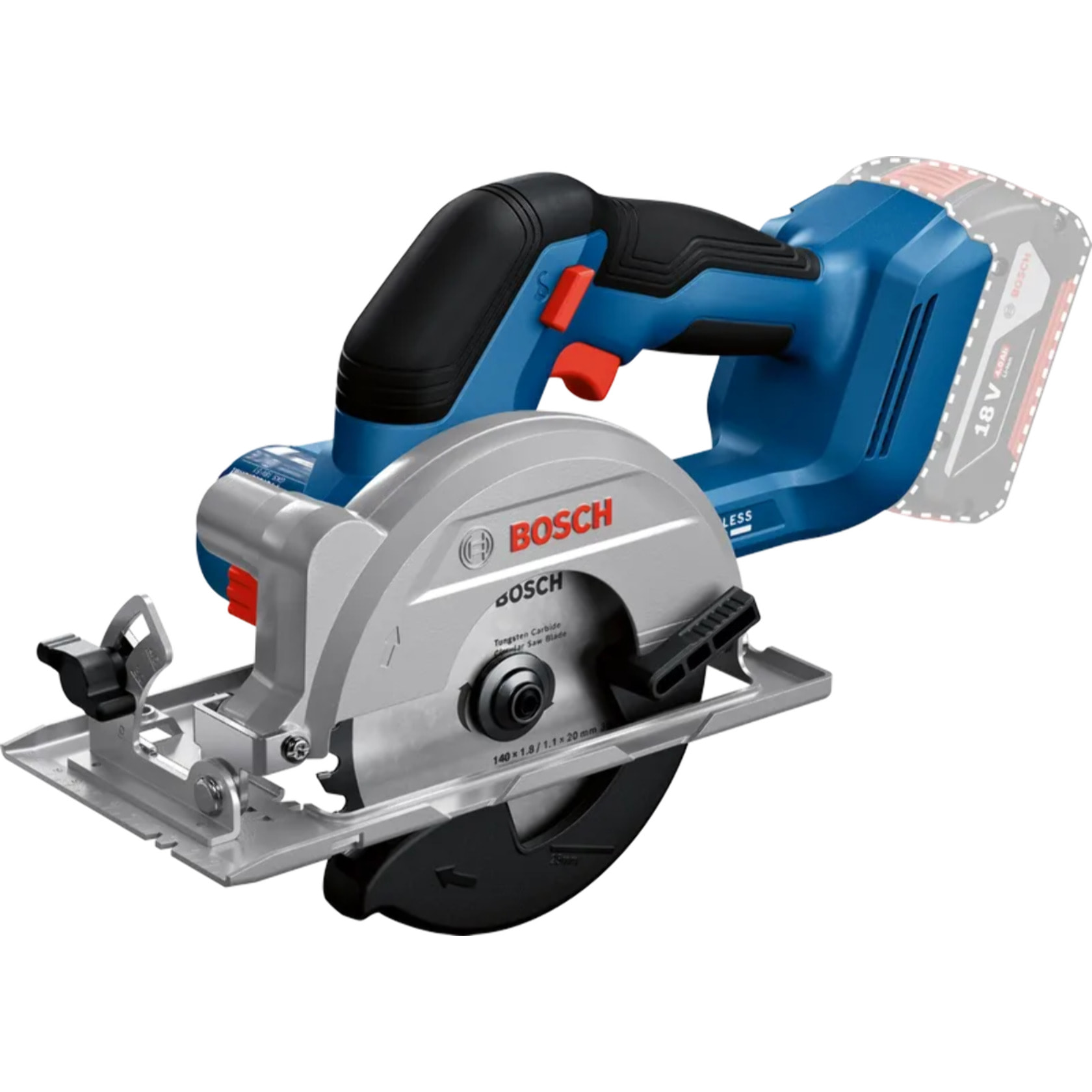 Scie circulaire sans fil GKS 18V-51 Professional - BOSCH - 06019M3120