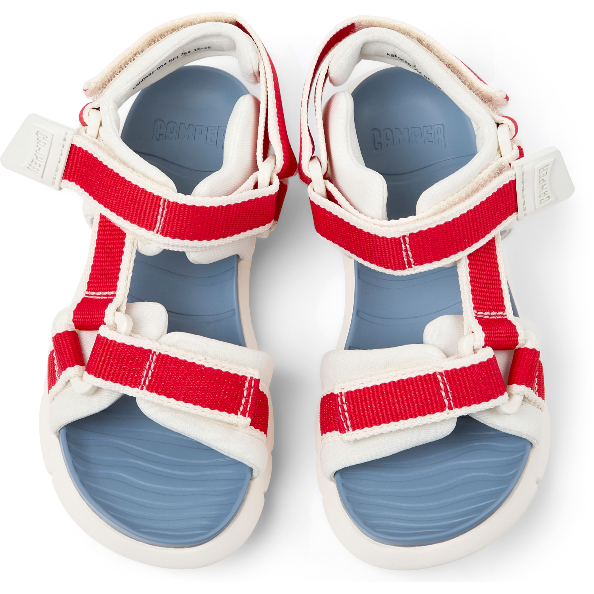 Sandalias - CAMPER Oruga - Multicolor - Textil técnico