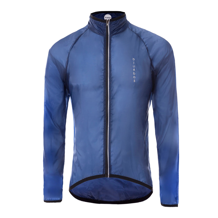 CHAQUETA DE LLUVIA CICLISMO PARA HOMBRE BLUEBALL EN AZUL