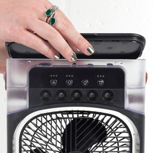 Ventilateur Brumisateur Led Retro