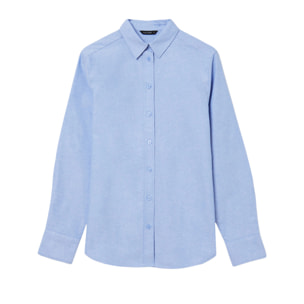 Camicia basic in tessuto Oxford