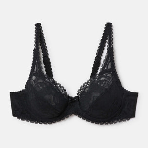 Sujetador con aros Flower Elegance. Con encaje reciclado