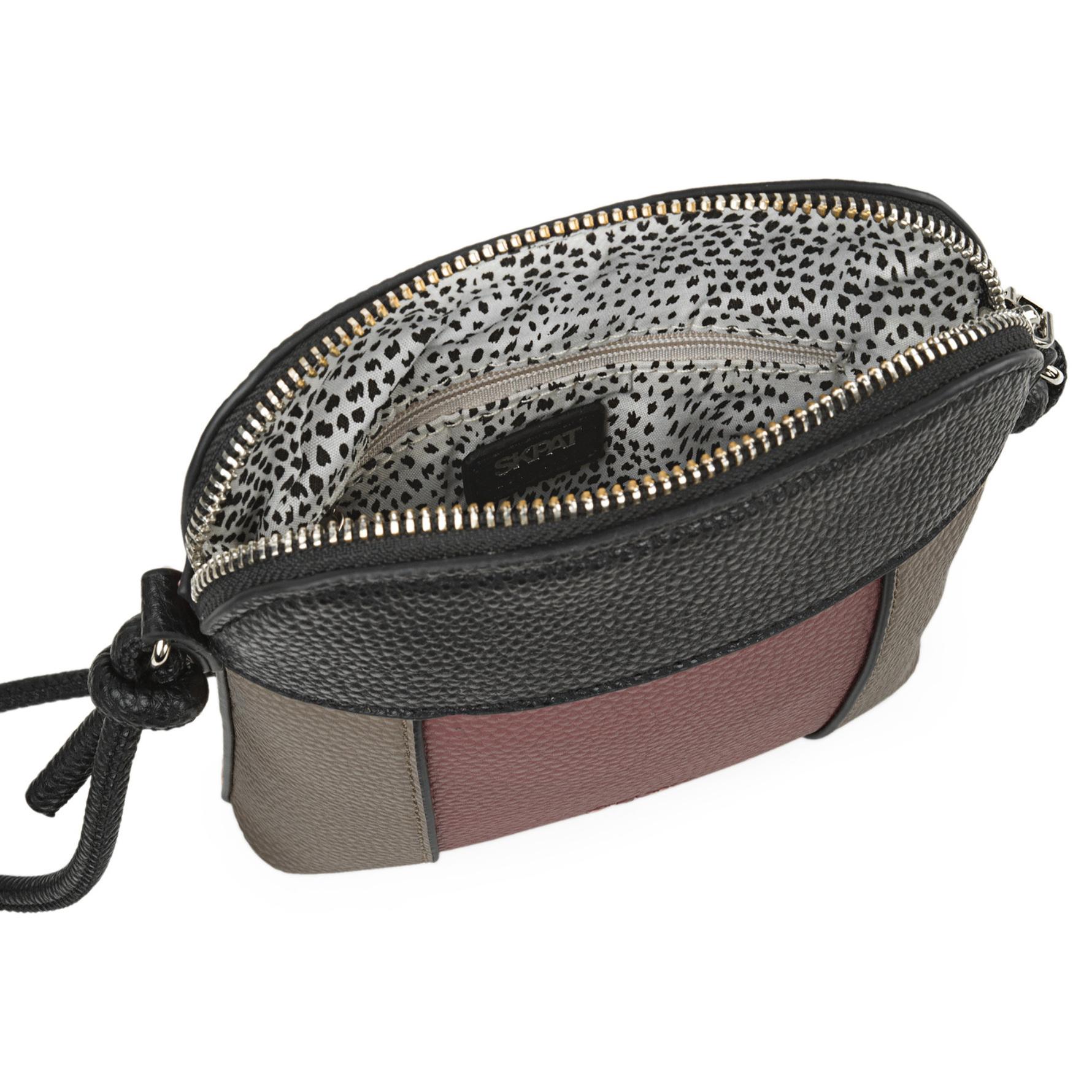 Bolso Bandolera Mujer Sint/Pu Skpat Narbona Negro-Rosa