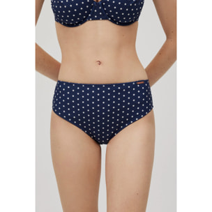 Slip bikini a pois altamente riducenti