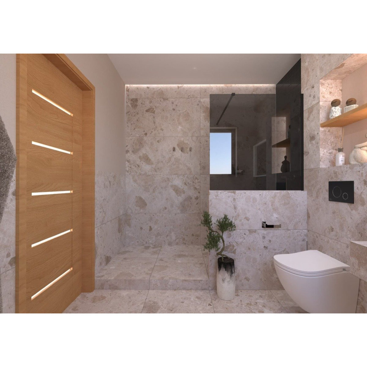 Ergo WC suspendu sans bride Vortex et fixations invisibles + abattant SoftClose (SATERG1)