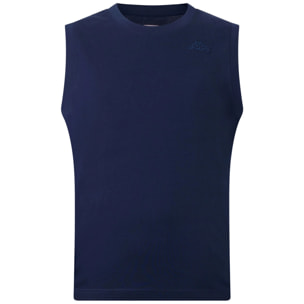 Kappa - Camisetas y tops Hombre Azul - Logo Korpo Cadwal
