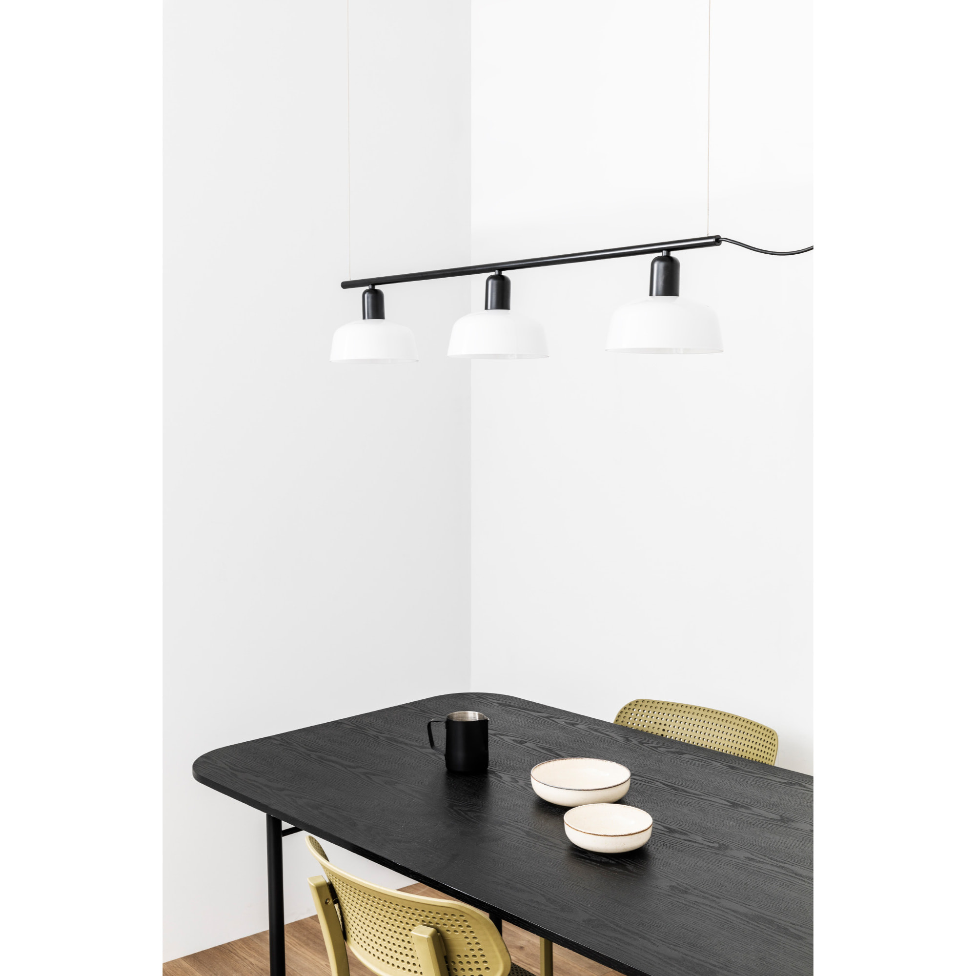 TATAWIN LINEAL S Lampe suspension linéaire blanche