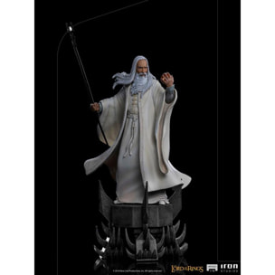 Il Signore Degli Anelli Statua Saruman Scala 1/10 29 Cm Iron Studios