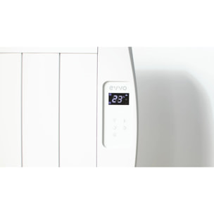 Emisor Térmico EVVO C6 Blanco, 900W, 6 elementos, Wifi, Control remoto, Temporizador