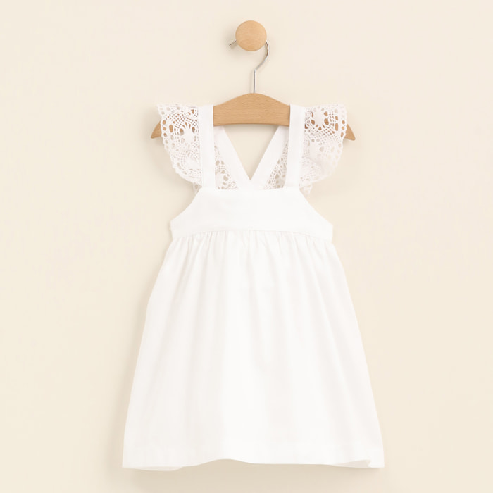 Lola Palacios - Vestido - 100% algodón - blanco