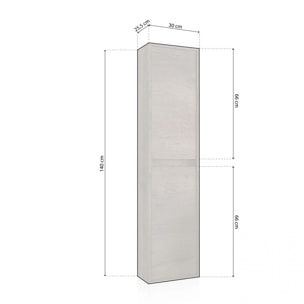 Columna de baño Thai 2 puertas Nordik